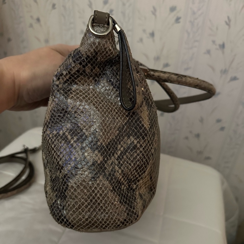 Coach Madison Kelsey Python Embossed Satchel - Picture 6 of 16
